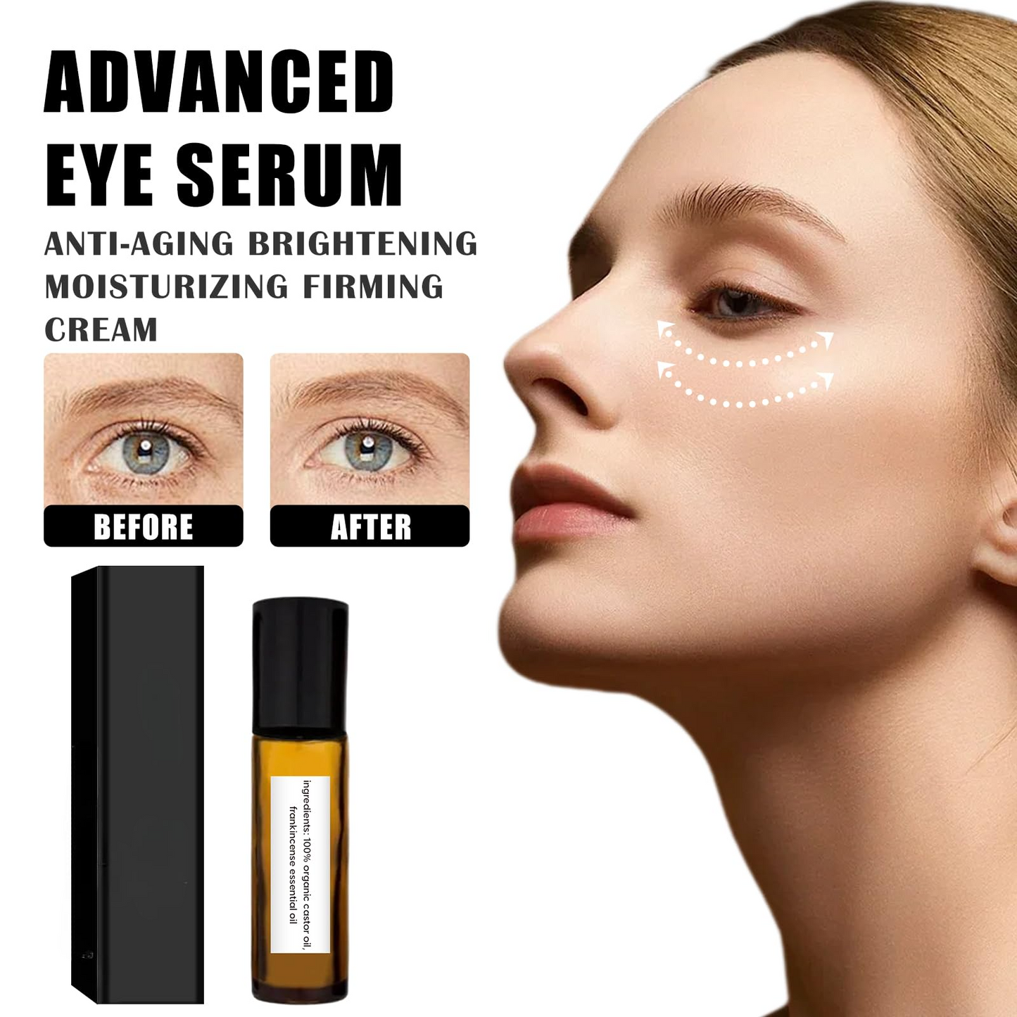 Radiance Revive Rollerball Duo – Castor & Frankincense Eye Elixir (2PCS)